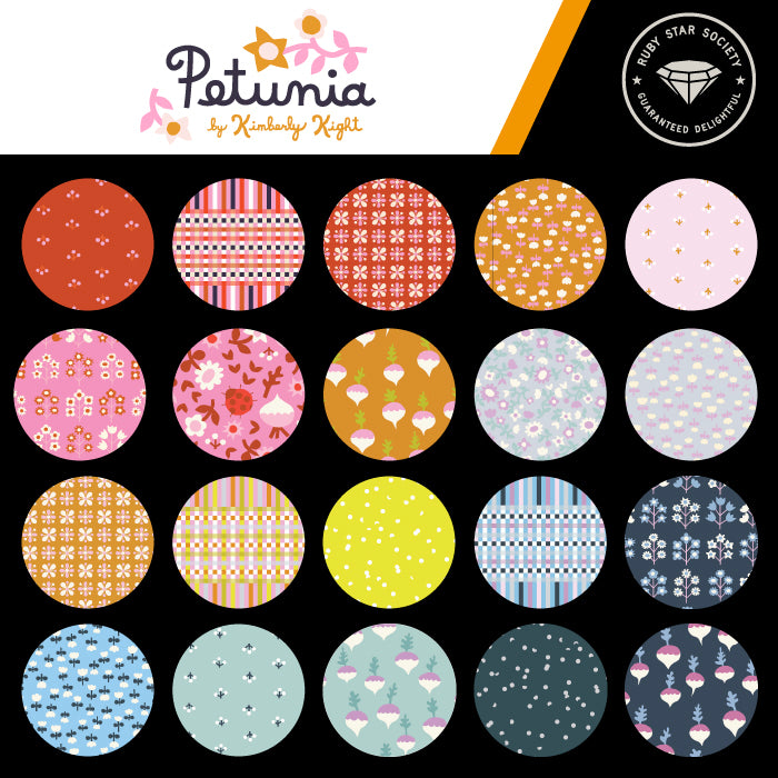 Petunia – Kimberly Kight – 10" Layer Cake - Ruby Star Society