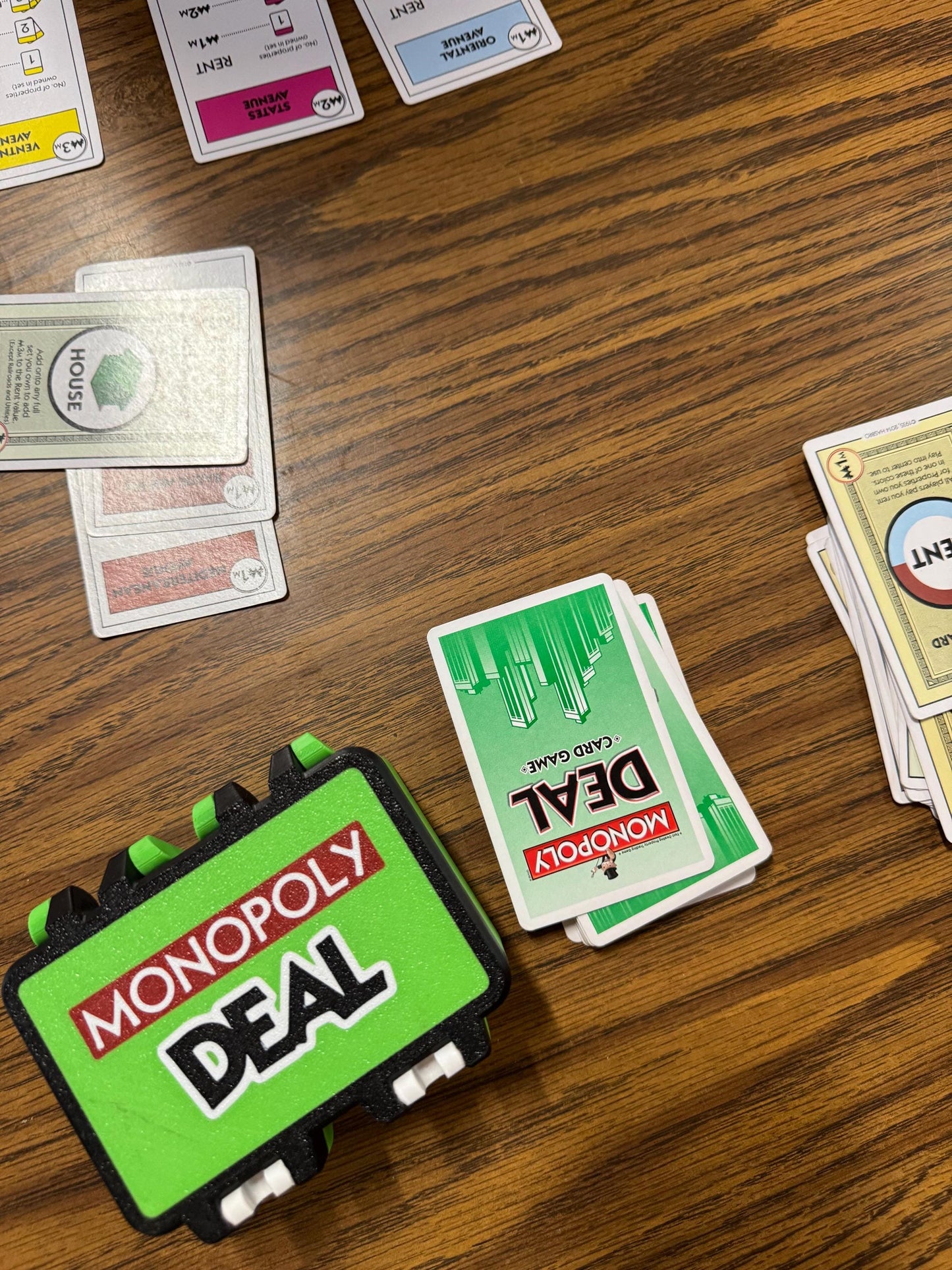 Personalized Magnetic-Lock Card Box | Choose Your Colors & Custom Name β 3D-Printed Storage