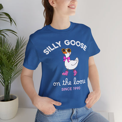 Silly Goose Tee — "Silly Goose on the Loose" Cute Graphic T‑Shirt