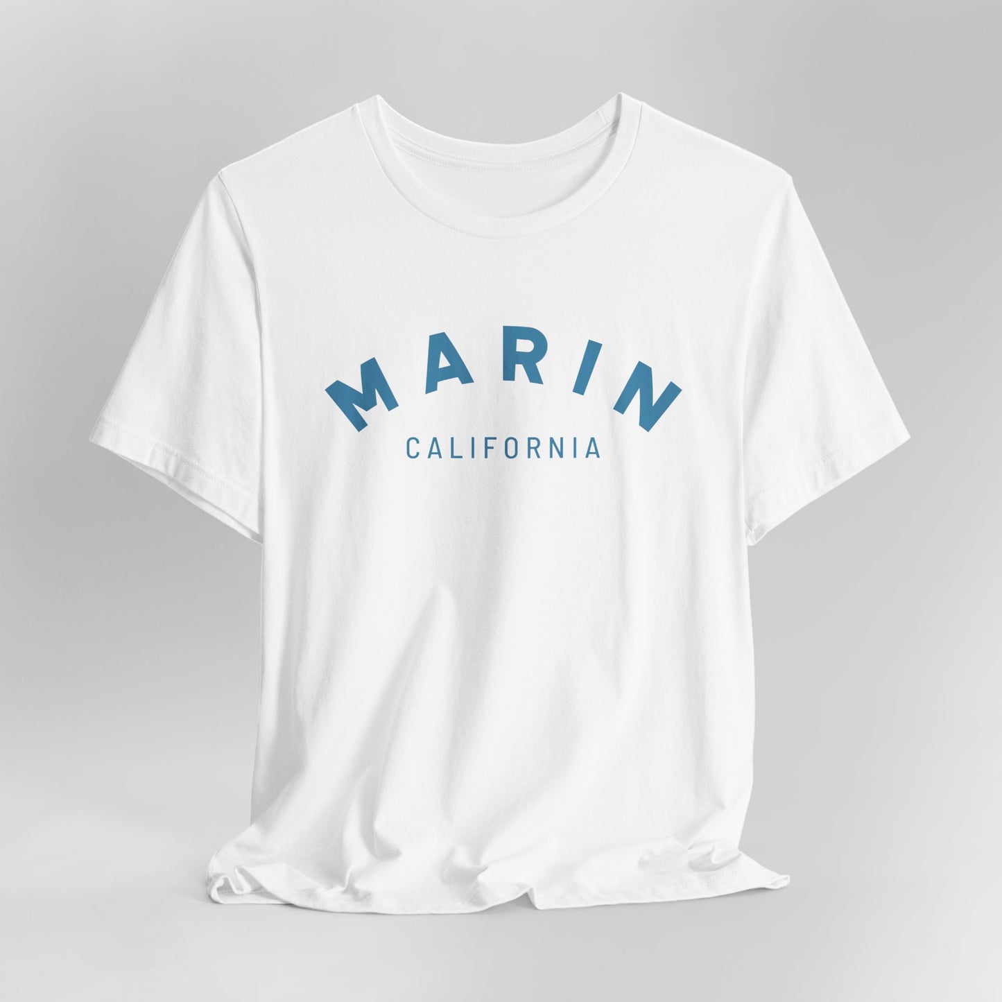 Marin California Tee — Minimal Coastal Graphic T-Shirt