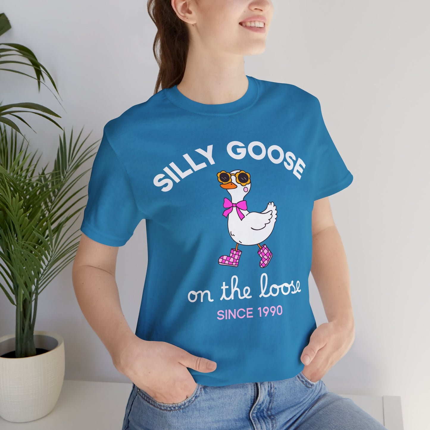 Silly Goose Tee — "Silly Goose on the Loose" Cute Graphic T‑Shirt