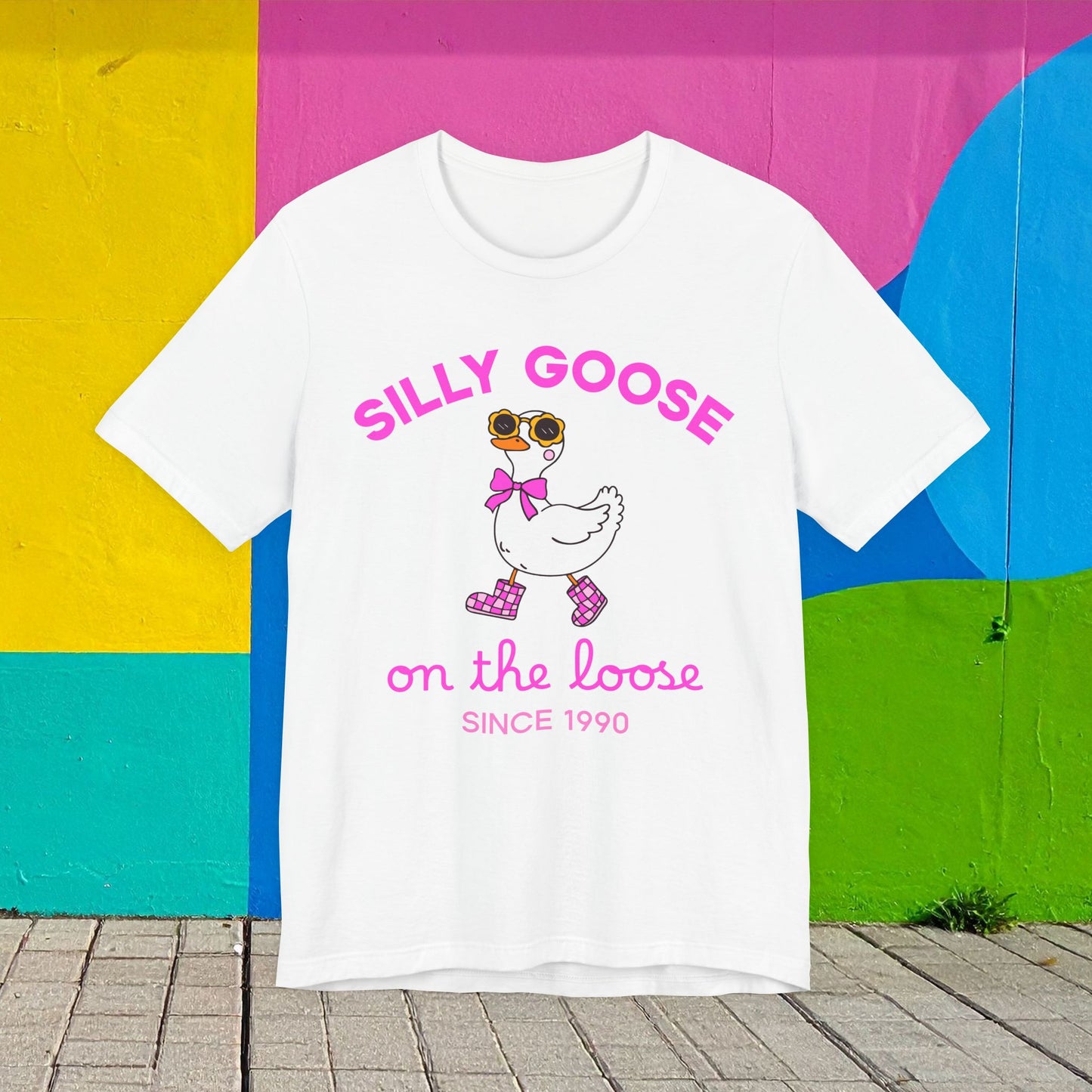 Silly Goose Tee — "Silly Goose on the Loose" Cute Graphic T‑Shirt