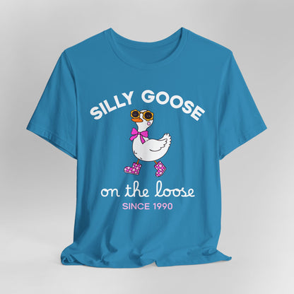 Silly Goose Tee — "Silly Goose on the Loose" Cute Graphic T‑Shirt