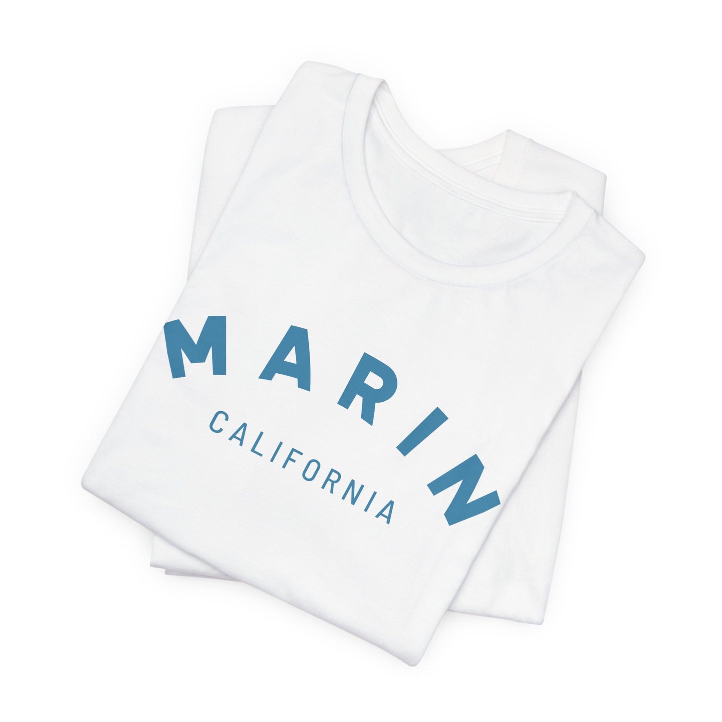 Marin California Tee — Minimal Coastal Graphic T-Shirt