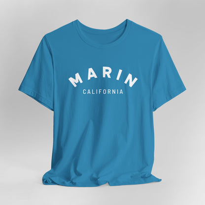 Marin California Tee — Minimal Coastal Graphic T-Shirt