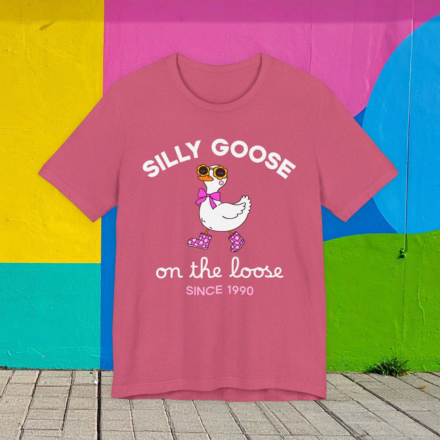 Silly Goose Tee — "Silly Goose on the Loose" Cute Graphic T‑Shirt