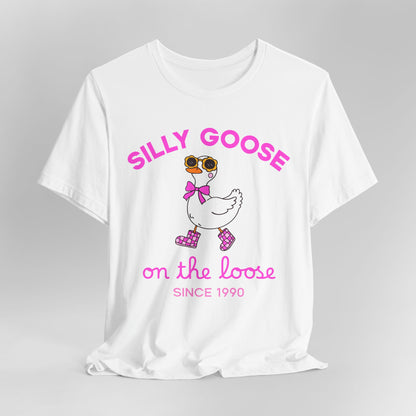Silly Goose Tee — "Silly Goose on the Loose" Cute Graphic T‑Shirt