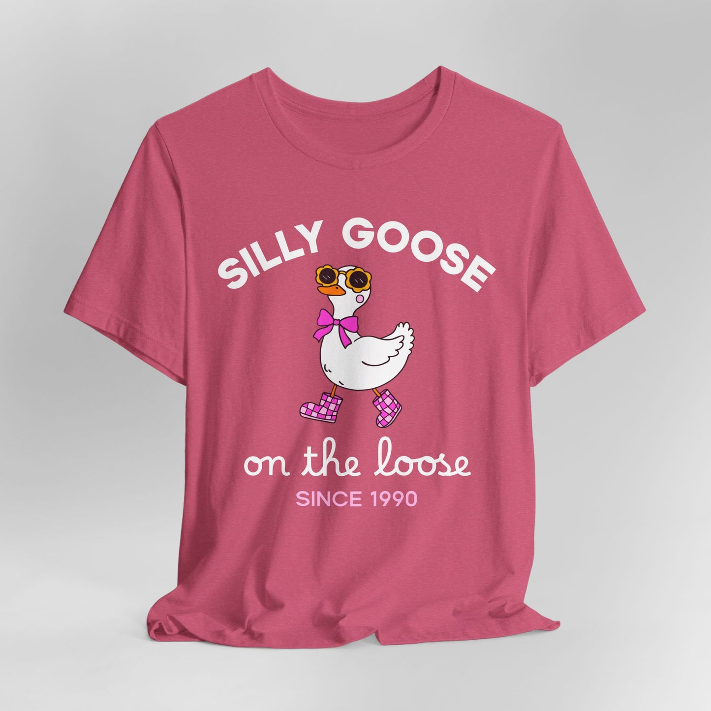 Silly Goose Tee — "Silly Goose on the Loose" Cute Graphic T‑Shirt