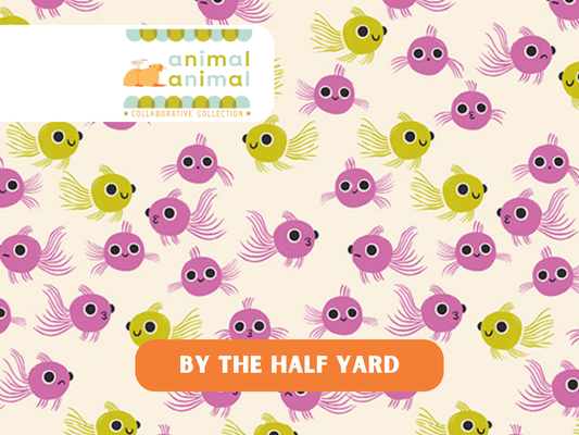 Animal Animal Fabric – Sarah Watts – RS5165-12 – Ruby Star Society – Half Yard