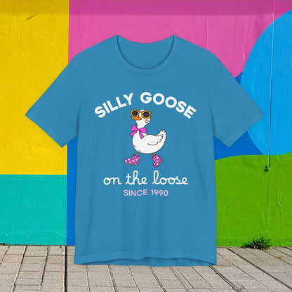 Silly Goose Tee — "Silly Goose on the Loose" Cute Graphic T‑Shirt