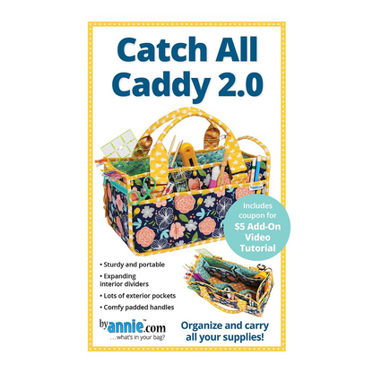 Catch All Caddy 2.0 Sewing Pattern | ByAnnie | Paper Pattern