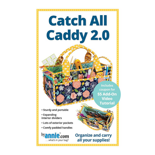 Catch All Caddy 2.0 Sewing Pattern | ByAnnie | Paper Pattern