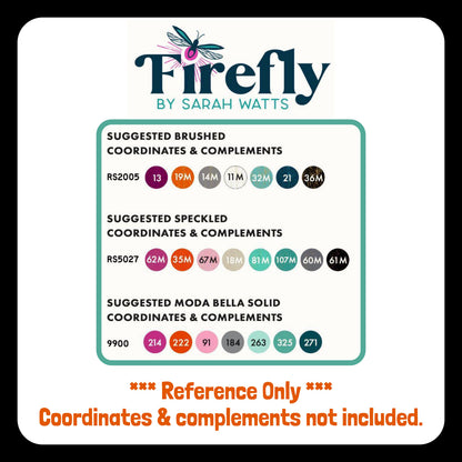 Firefly – Designer – 2.5" Jelly Roll - Ruby Star Society