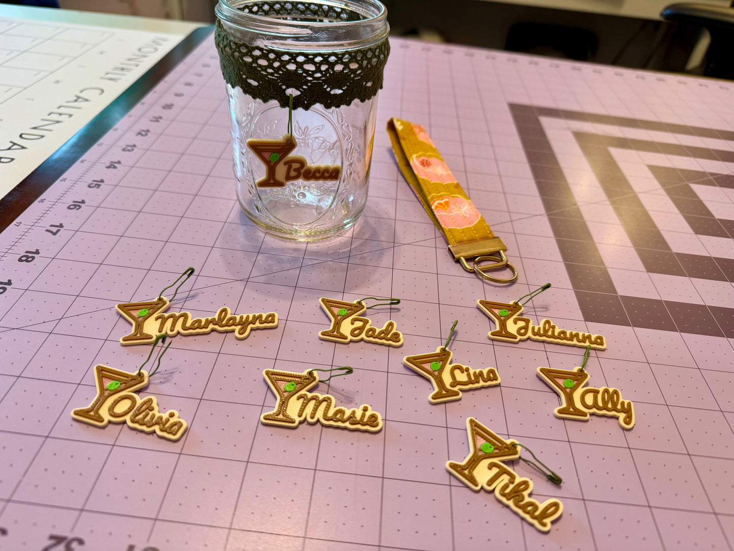 ✨ Custom Order – Bachelorette Drink Charms ✨