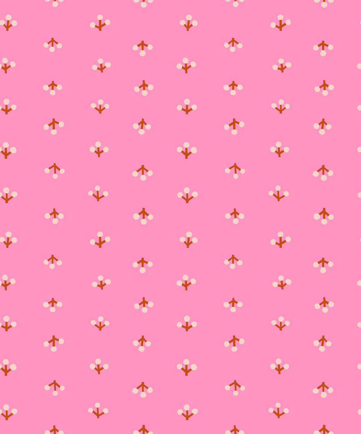 Sprigs in Flamingo, Petunia by Kimberly Kight for Ruby Star Society, RS3050-12