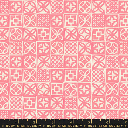 Architectural Blocks in Sorbet shown with a ruler for scale, RS5201-11