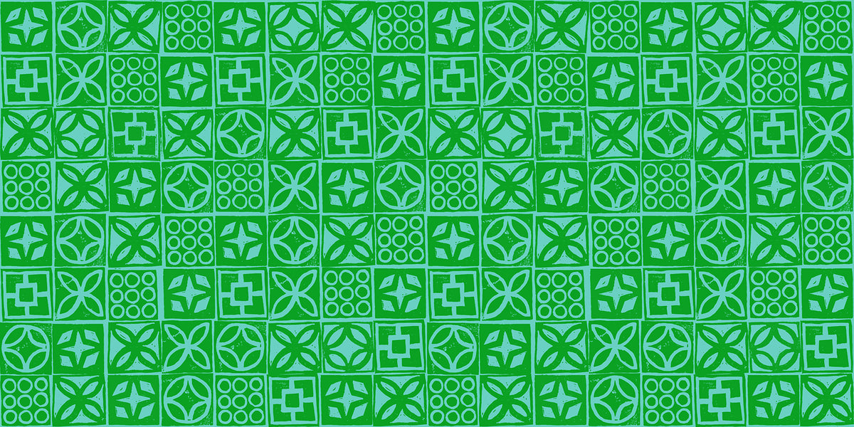 Architectural Blocks in Verdant, Poolside Too by Ruby Star Society, RS5201-15