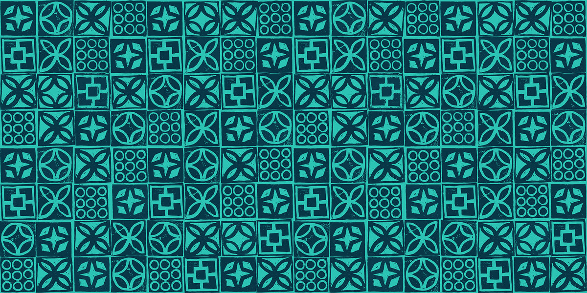 Architectural Blocks in Peacock, Poolside Too by Ruby Star Society, RS5201-16