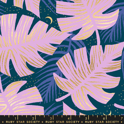 Shade Palms in Peacock from the out of print 2020 Ruby Star Society "Florida Volume 1" collection.
