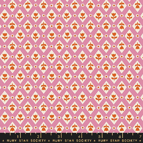 Favorite Flowers – Collaborative Collection – 5” Charm Pack - Ruby Star Society