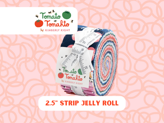 Tomato Tomahto – Kimberly Kight – 2.5" Strip Jelly Roll - Ruby Star Society