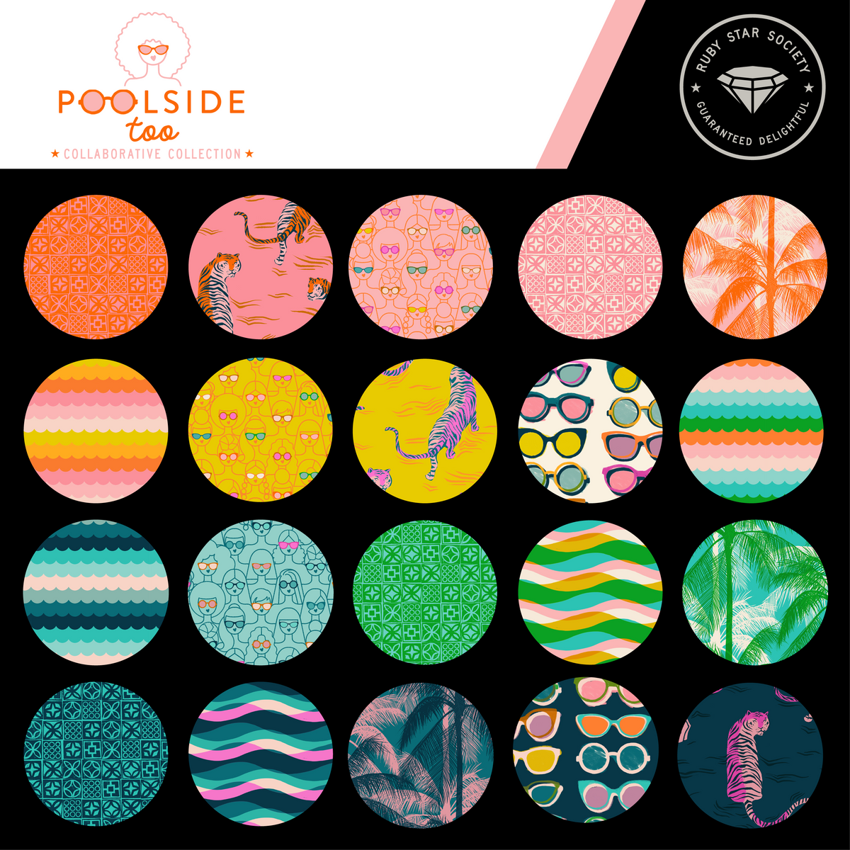 Poolside Too by Ruby Star Society - full collection assortment