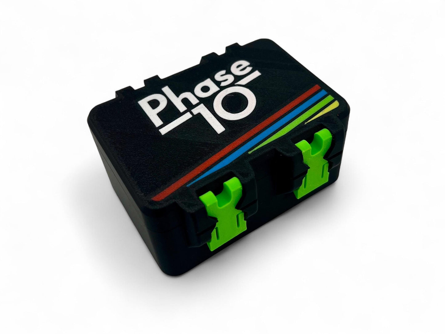 Personalized Magnetic-Lock Card Box | Choose Your Colors & Custom Name – 3D-Printed Storage