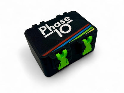 Personalized Magnetic-Lock Card Box | Choose Your Colors & Custom Name – 3D-Printed Storage