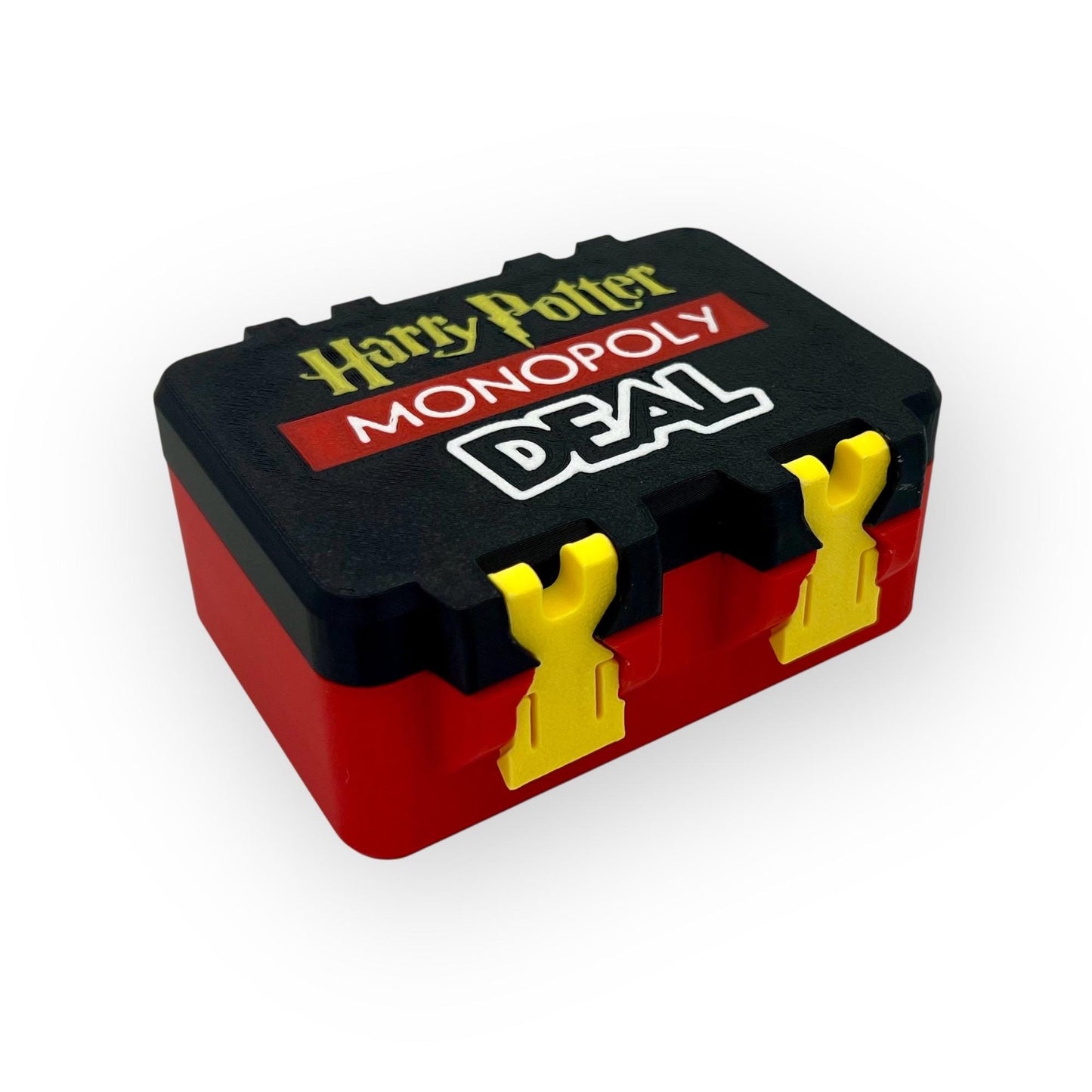 Personalized Magnetic-Lock Card Box | Choose Your Colors & Custom Name – 3D-Printed Storage