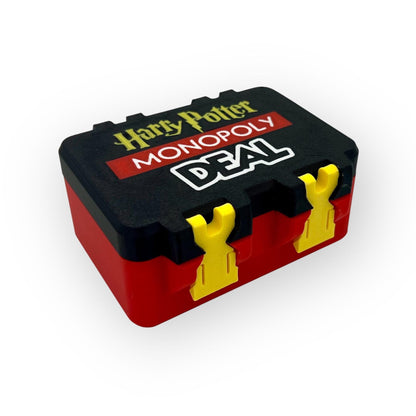 Personalized Magnetic-Lock Card Box | Choose Your Colors & Custom Name – 3D-Printed Storage