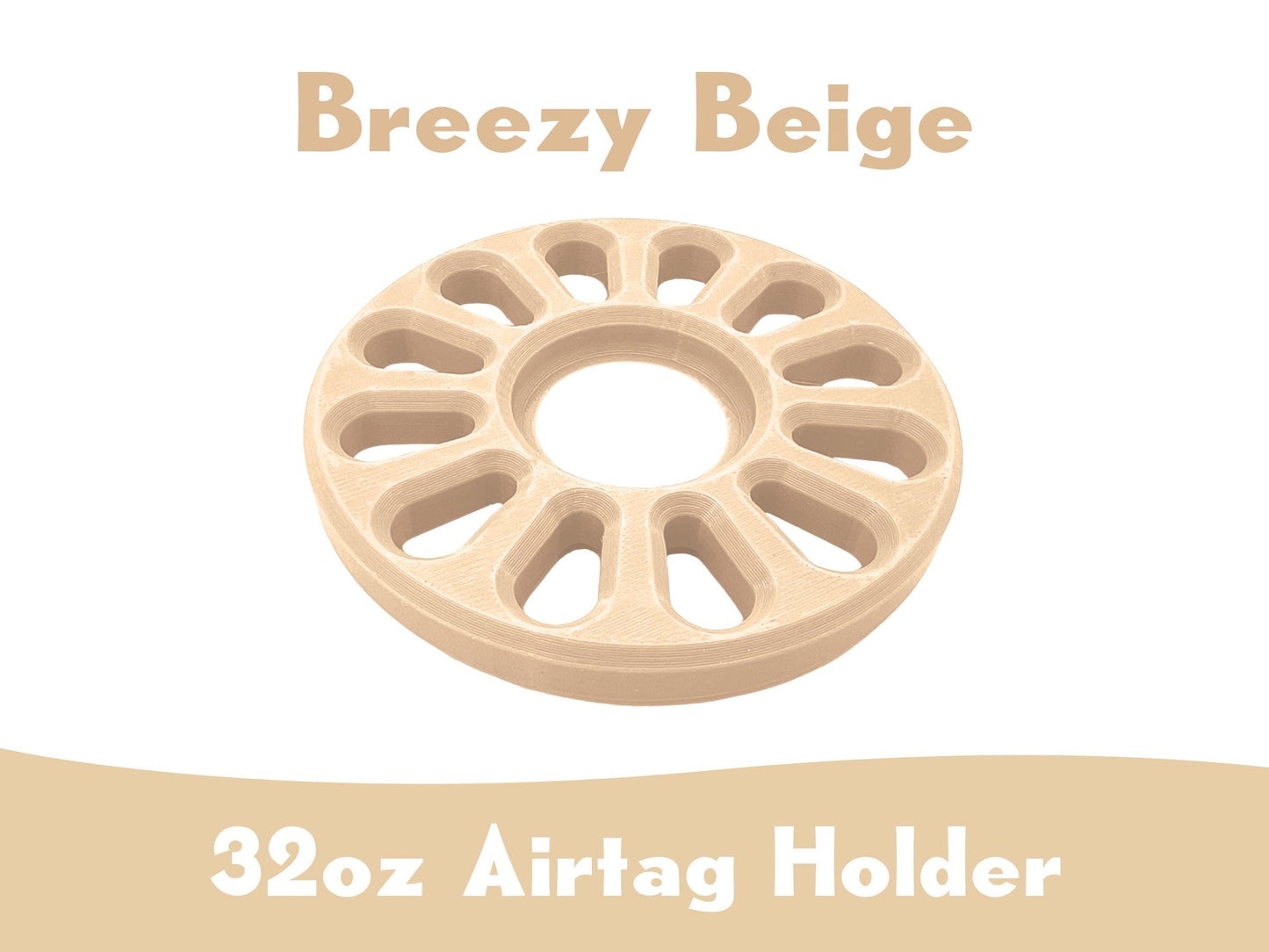 AirTag Holder for Owala FreeSip 32oz: 3D Printed Bottle Tracker Insert