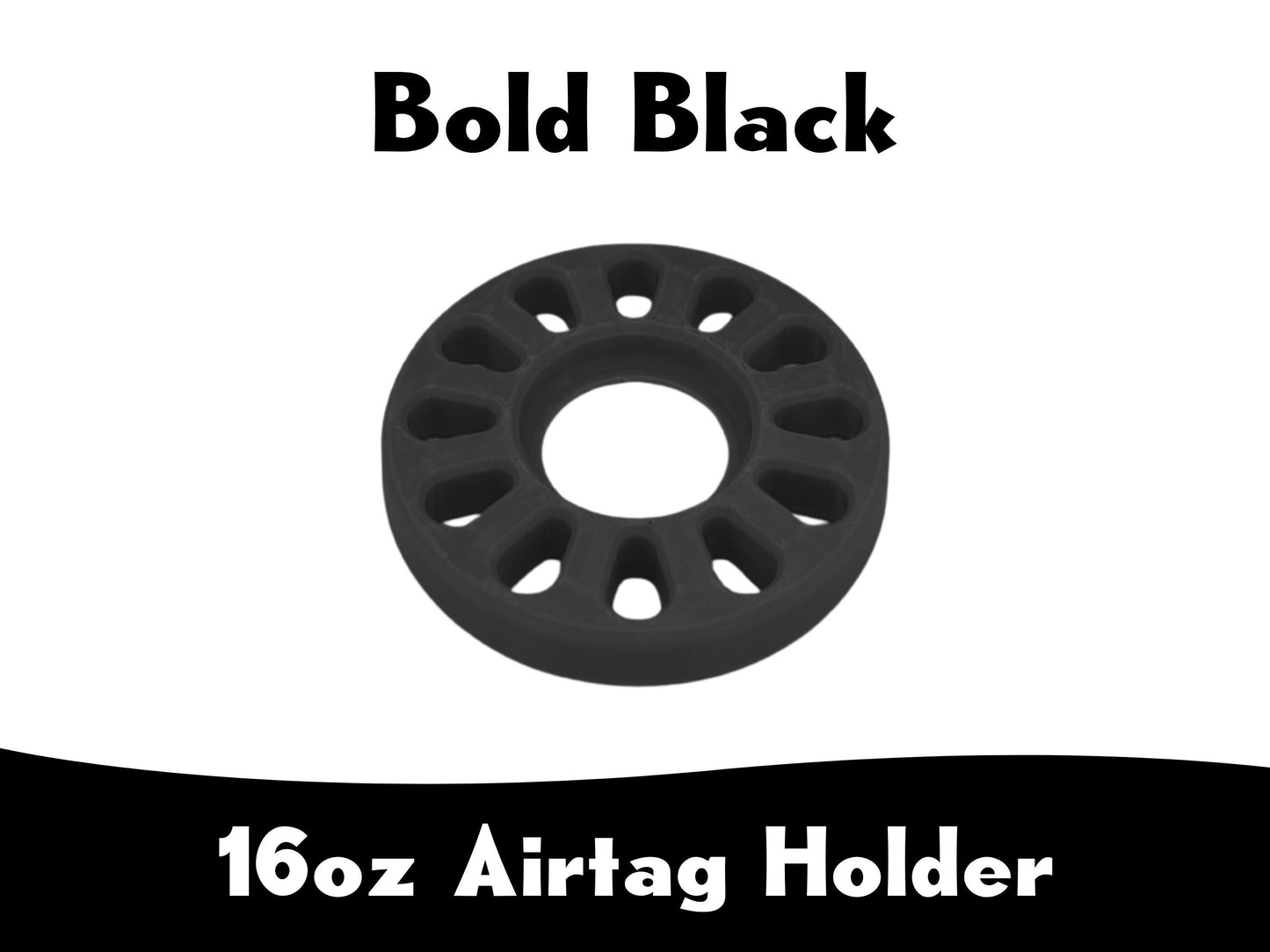 AirTag Holder for 16oz Owala Kids FreeSip Bottle: 3D Printed Hidden Insert