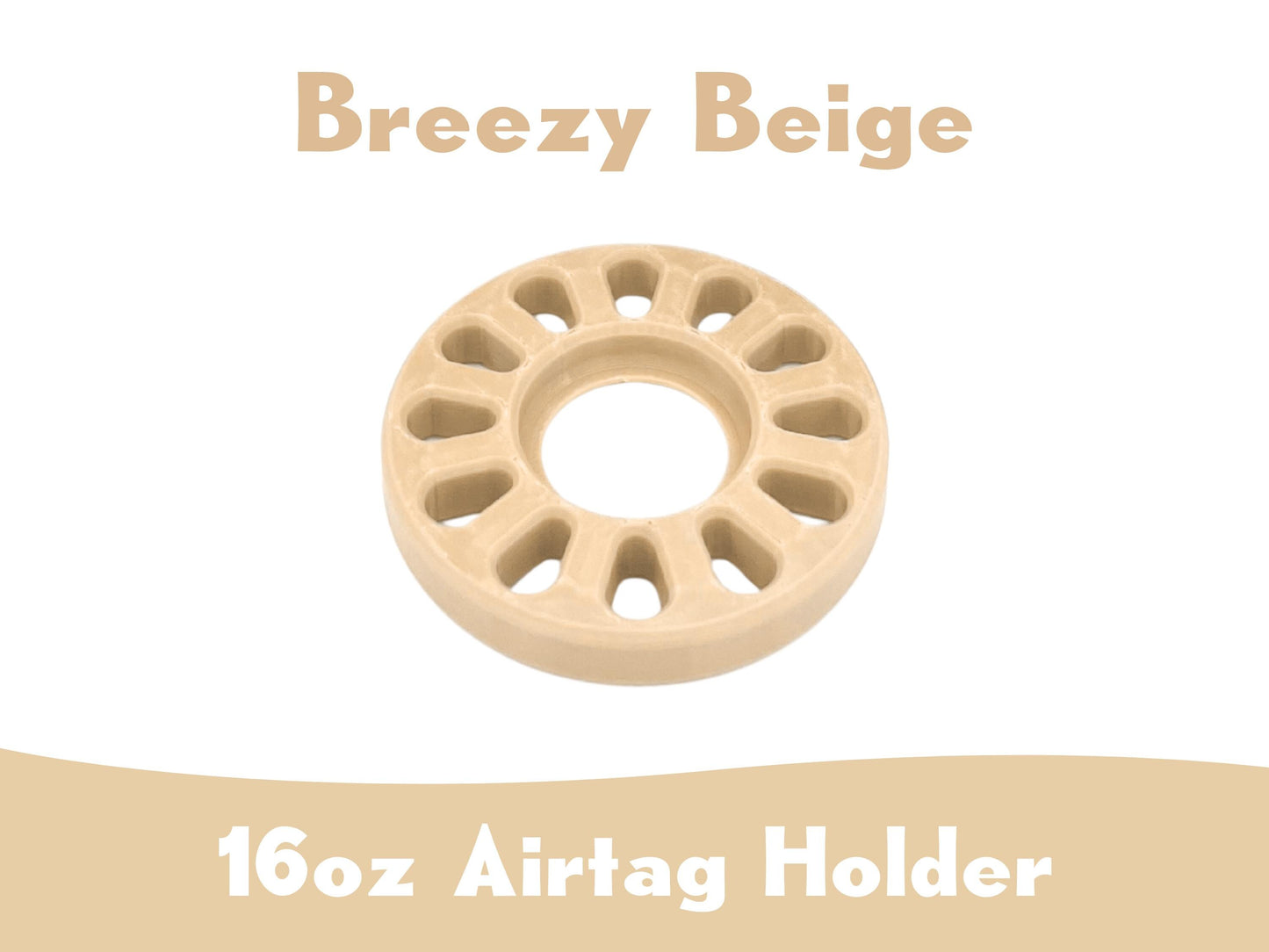 AirTag Holder for 16oz Owala Kids FreeSip Bottle: 3D Printed Hidden Insert