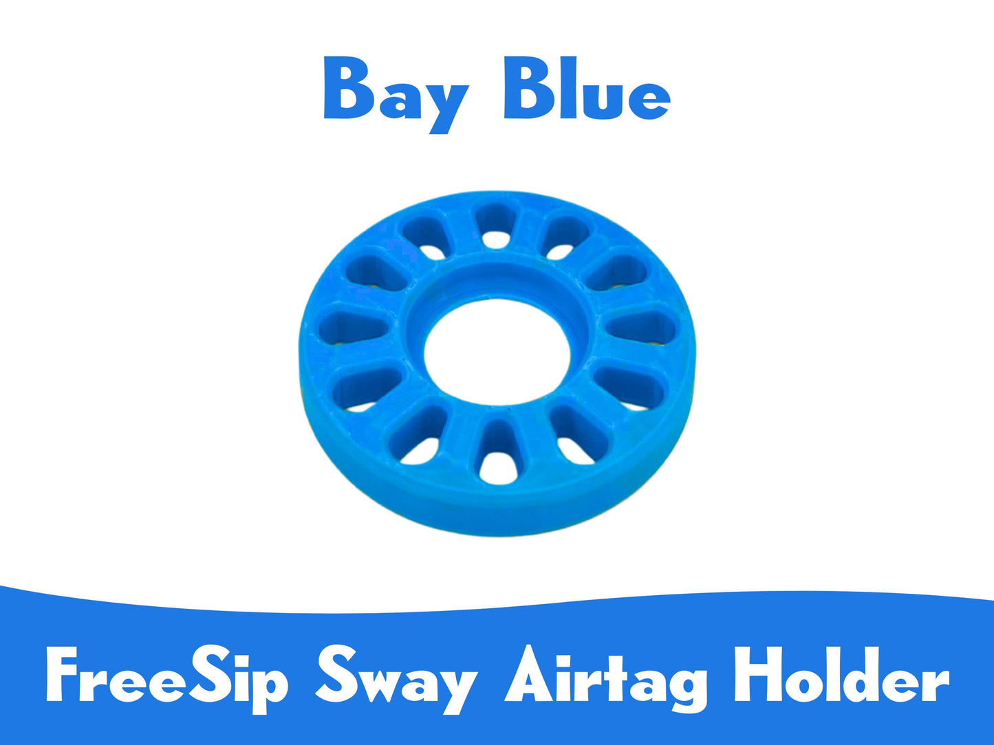 AirTag Holder for Owala FreeSip Sway Bottles: 3D Printed Hidden Insert