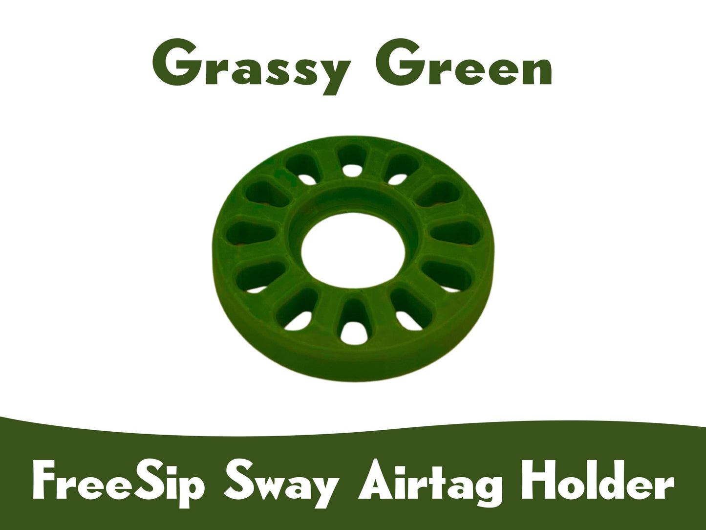 AirTag Holder for Owala FreeSip Sway Bottles: 3D Printed Hidden Insert