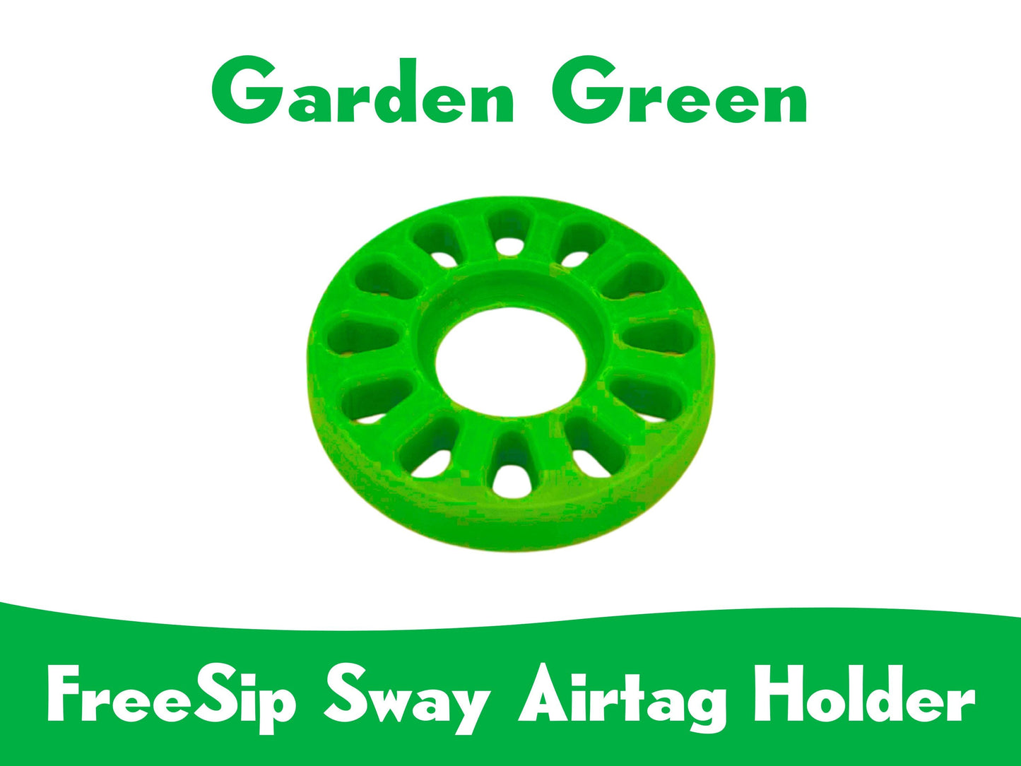 AirTag Holder for Owala FreeSip Sway Bottles: 3D Printed Hidden Insert