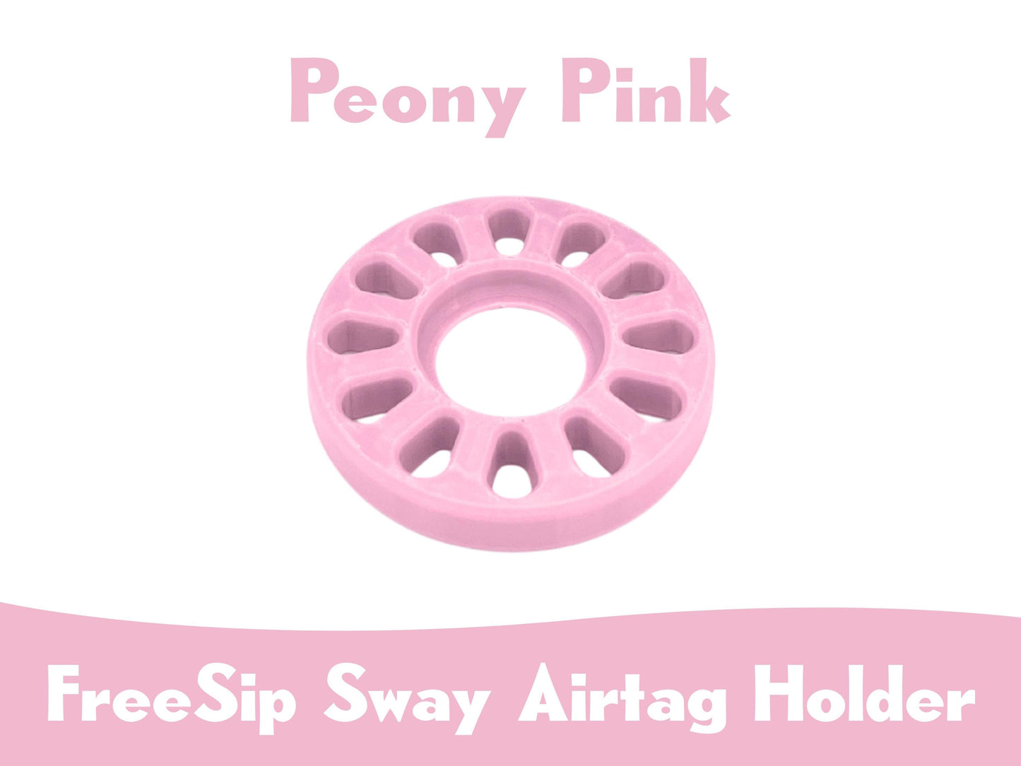 AirTag Holder for Owala FreeSip Sway Bottles: 3D Printed Hidden Insert