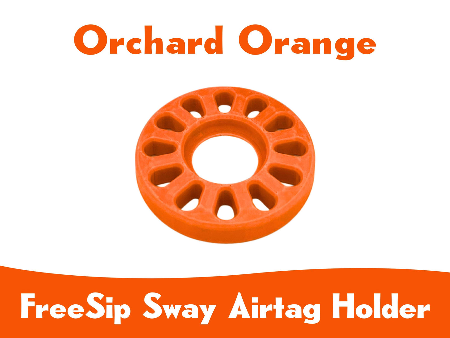 AirTag Holder for Owala FreeSip Sway Bottles: 3D Printed Hidden Insert