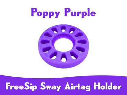 AirTag Holder for Owala FreeSip Sway Bottles: 3D Printed Hidden Insert