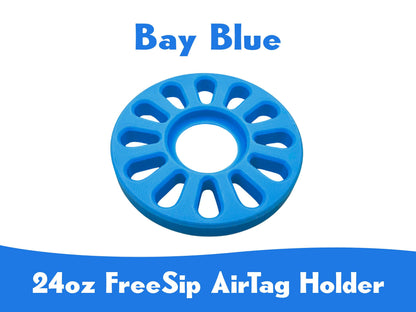 AirTag Holder for Owala FreeSip 24oz: 3D Printed Bottle Tracker Insert