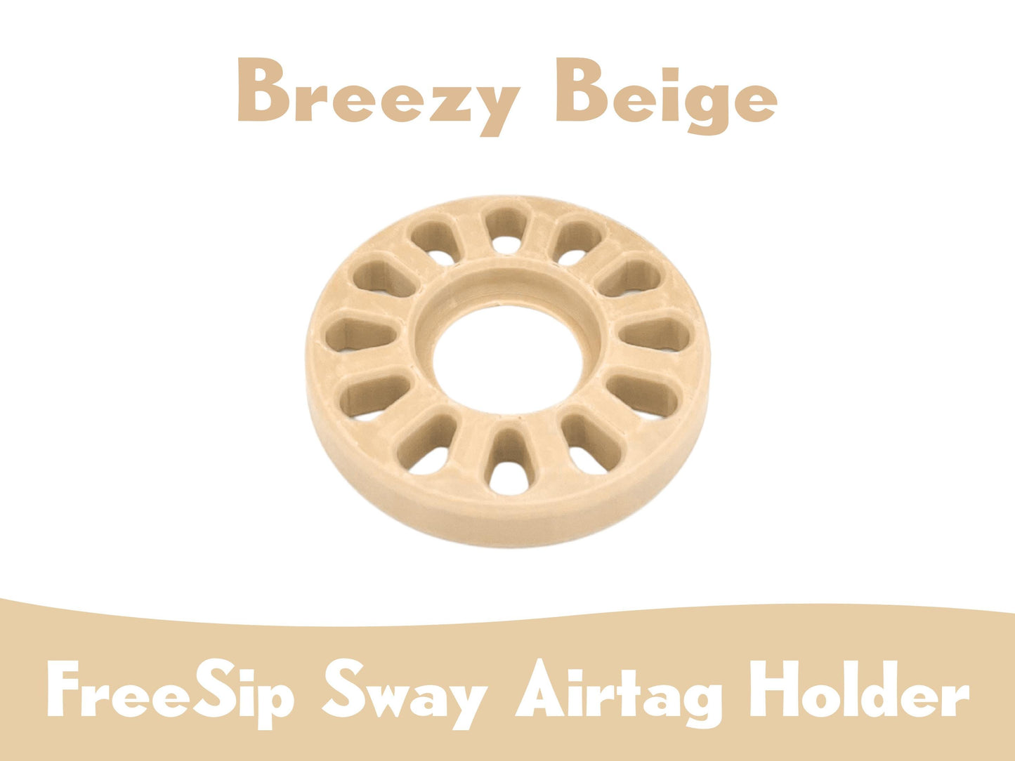 AirTag Holder for Owala FreeSip Sway Bottles: 3D Printed Hidden Insert