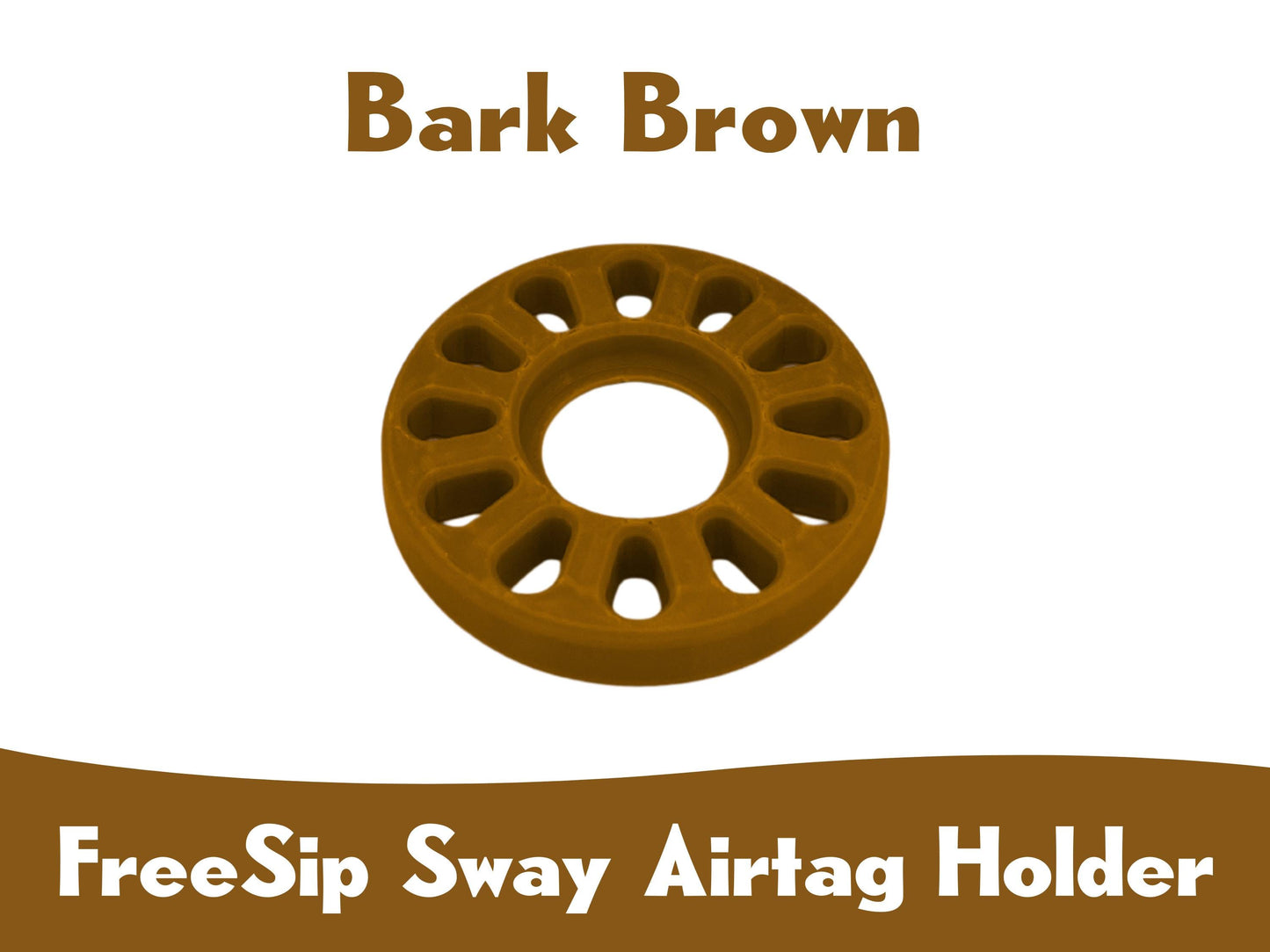 AirTag Holder for Owala FreeSip Sway Bottles: 3D Printed Hidden Insert