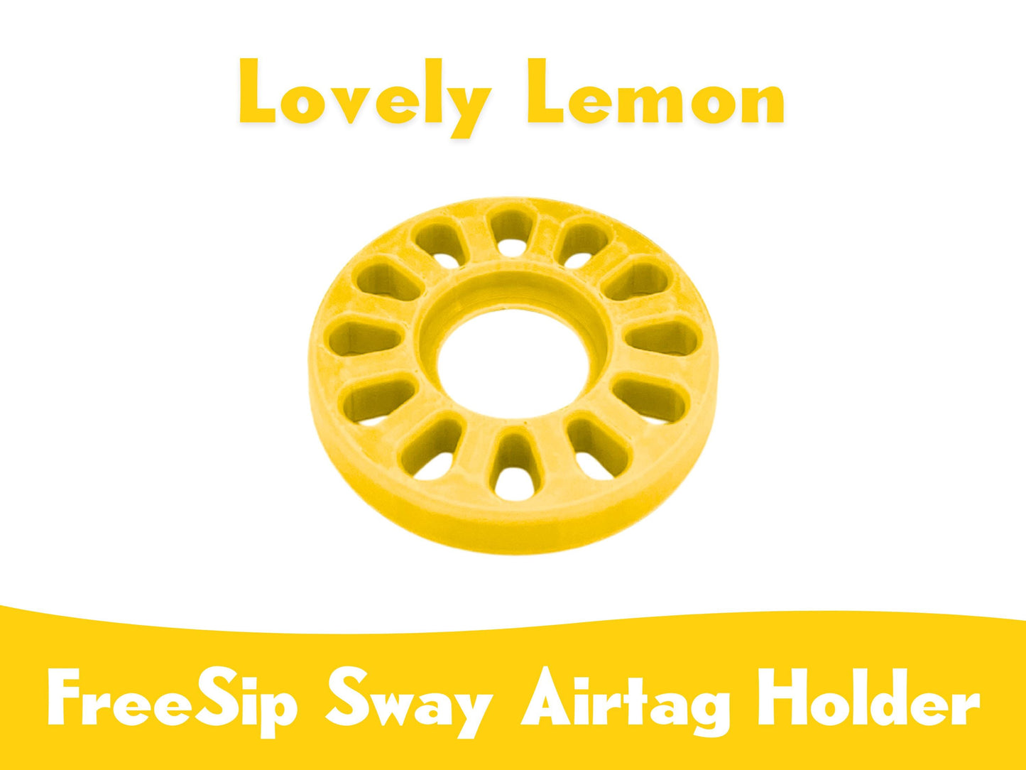 AirTag Holder for Owala FreeSip Sway Bottles: 3D Printed Hidden Insert