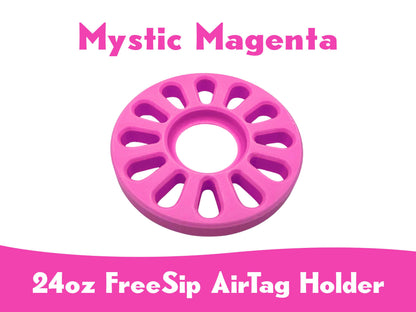 AirTag Holder for Owala FreeSip 24oz: 3D Printed Bottle Tracker Insert