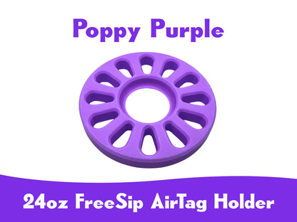 AirTag Holder for Owala FreeSip 24oz: 3D Printed Bottle Tracker Insert