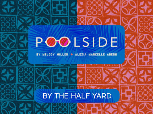 Architectural Blocks | Poolside | Kimberly Kight | Cotton + Steel | C6016 | OOP HTF Rare Fabric