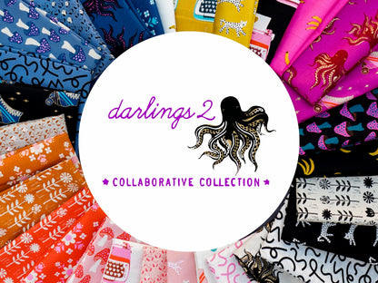 Rare HTF | Mushrooms in Denim | Darlings 2 | 2022 | Ruby Star Society | RS5057-13 | BTHY