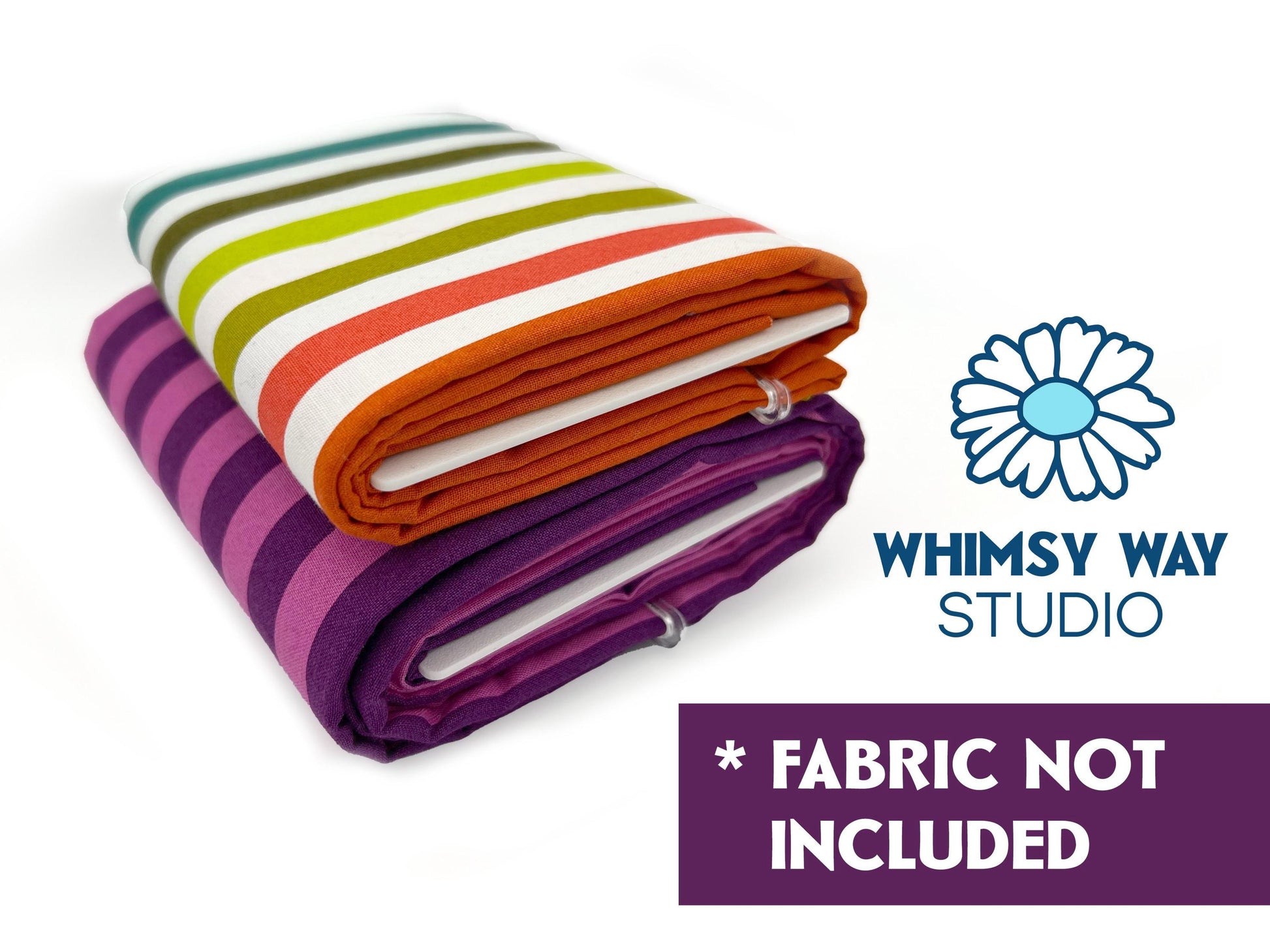 Hex Mini Bolt Fabric Organizers – 10 Pack w/ Clips – 3D Printed