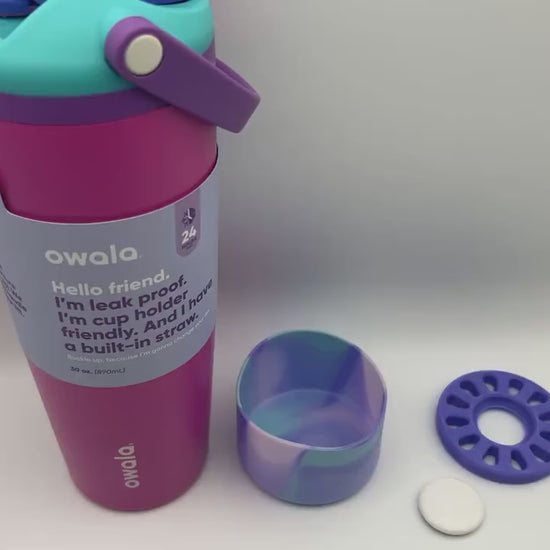 AirTag Holder for Owala FreeSip Sway Bottles: 3D Printed Hidden Insert