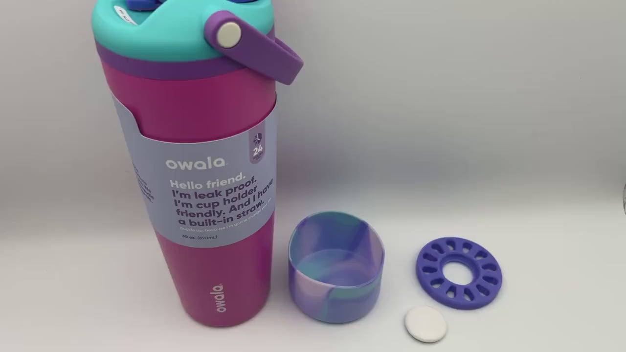 AirTag Holder for Owala FreeSip Sway Bottles: 3D Printed Hidden Insert